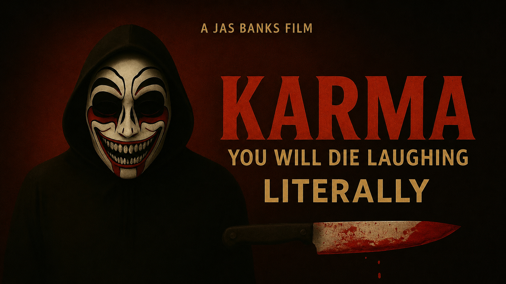 Karma. prank-obsessed friend group horror movie